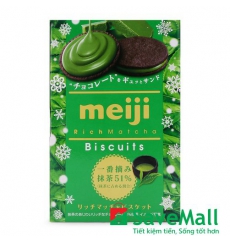 Bánh Biscuit Trà Xanh Meiji Hộp 99g