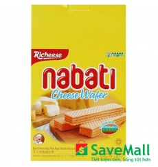 Bánh Xốp Vị Phô Mai Richeese Nabati Cheese Wafer Hộp 170g