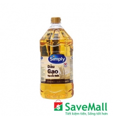 Dầu gạo nguyên chất Simply chai 2L