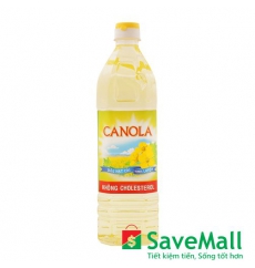 Dầu Hạt Cải Tinh Luyện Canola Tường An Chai 1L