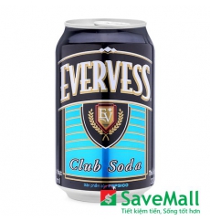 Nước Giải Khát Có Gaz Evervess Soda Lon 330ml