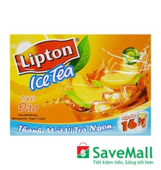 Trà Ice Tea Vị Đào Lipton Hộp 240g