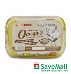 Trứng Gà Omega-3 Ba Huân Hộp 6 Quả